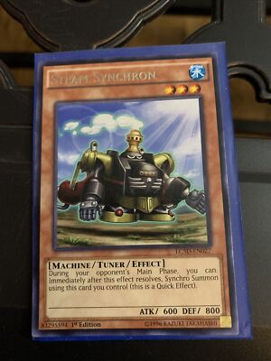 Steam Synchron - LC5D-EN027 - Rare - 1st Edition x1 - Near Mint-image
