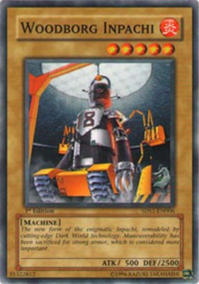 Woodborg Inpachi - 5DS1-EN006 - Common - Unlimited Edition Near Mint 5D's Starte-image