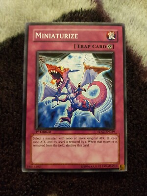 1x YuGiOh TCG Miniaturize 5DS2 EN039 Trading Card Game-image