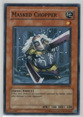 MASKED CHOPPER (GX03-EN003) SUPER RARE UNLIMITED-image