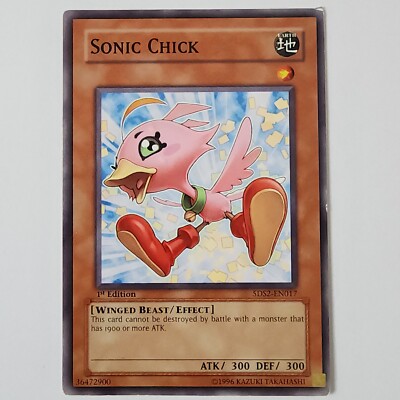 Sonic Chick - 5DS2-EN017 - HP/DMG - Common - 1st ed  - Yugioh-image
