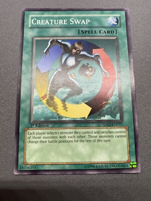 Yu-Gi-Oh! Creature Swap Common 1st Edition 5DS2-EN027 HP-image