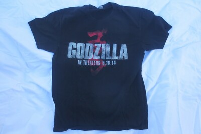 Godzilla - Let Them Fight - 2014 Movie Promo t-shirt - Size Medium -image
