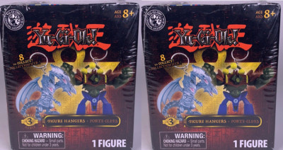YU-GI-OH SERIES 3 FIGURE HANGERS LOT OF 2 BLIND BOXES NEW TY3041-image