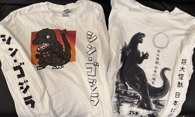 Lot of Godzilla Shirts (Medium)-image