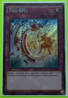TG1-EM1 (LC5D-EN221) - Secret Rare - Near Mint - 1st Edition-image