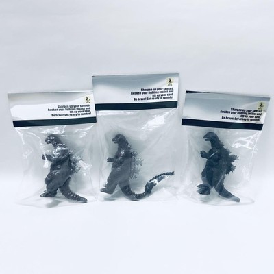 CCP Soft Vinyl Monster Series 1st Season Godzilla Mothra 3-Piece Set Ltd Ed-image