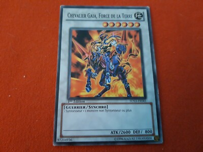 Knight Gaia Force Of The Earth 5DS3-FR041 1st Edition Yu-Gi-Oh! VF Rare-image
