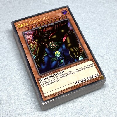 Yugioh GX Paradox Brothers Premium 63 Card Deck Gate Guardian Labyrinth + Extras-image