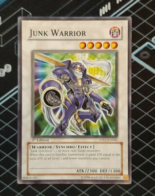 YuGiOh! Junk Warrior 5DS2-EN042 Card 1st Edition Near MINT-image