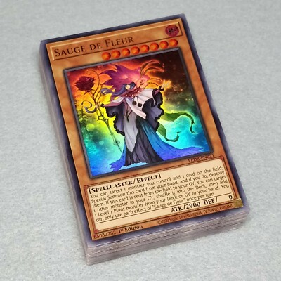 Yugioh 5D's Sherry LeBlanc 36 Card Deck Core Sauge de Fleur Necro Synchron NM-image