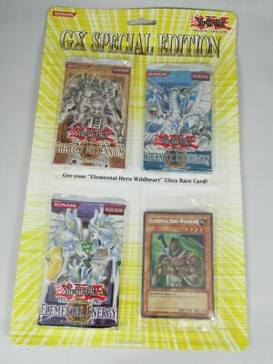 Yugioh GX Special Edition SE Blister Booster Pack Factory Sealed-image
