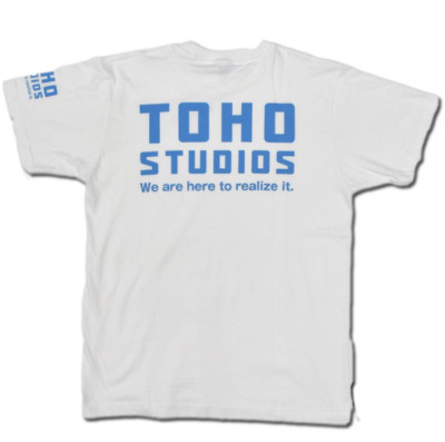 Toho Studios Original T-shirt White Ladies Size Godzilla Store Japan Limited New-image