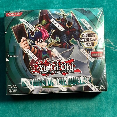 YUGIOH! Return of the Duelist 1st Edition Booster Box Sealed-image