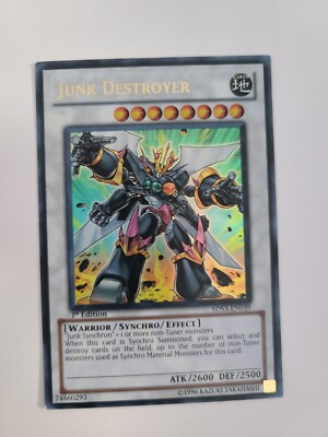 Yugioh Card Junk Destroyer 1st Edition HOLO 5DS3-EN039-image