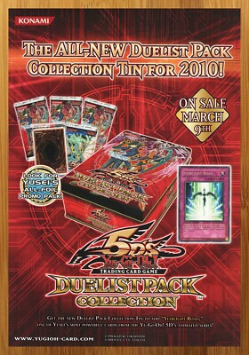 2004 Yu-Gi-Oh! 5D's TCG Duelist Pack Collection Print Ad/Poster Card Game Art-image