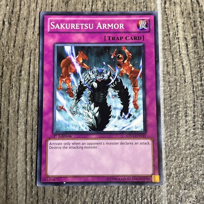 Yu-Gi-Oh! SAKURETSU ARMOR 5DS3-EN035 1st Edition Starter D: Duelist Toolbox 🍒-image
