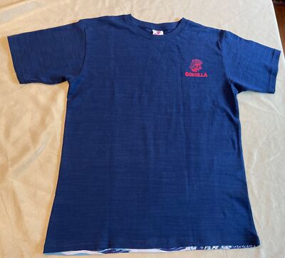 Godzilla Movie Monster T Shirt Size L Short Sleeve Anime Graphic Japan Release-image
