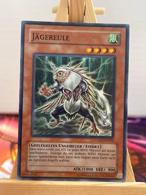 Hunter Owl GX03-EN002 Super Rare German NM YUGIOH-image