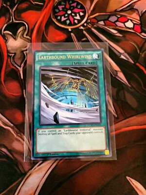 YUGIOH TCG EARTHBOUND WHIRLWIND LC5D-EN155 RARE 1ST EDITION -image