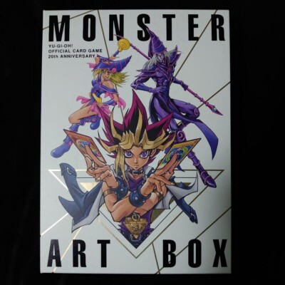 Yu-Gi-Oh OFFICIAL CARD GAME 20th ANNIVERSARY MONSTER ART BOX Book 2019 Shueisha-image