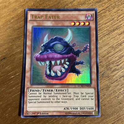 Yugioh Trap Eater LC5D-EN058 Ultra Rare 1st Ed LP-image