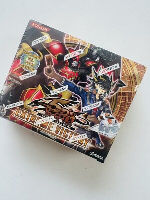 Yu-Gi-Oh 5D'S  EXTREME VICTORY 1st Edition Factory Sealed Booster Box Vintage-image