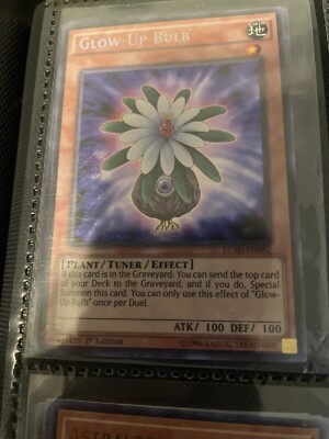 Yugioh Glow-Up Bulb LC5D-EN092 Secret Rare 1st Ed LP-image