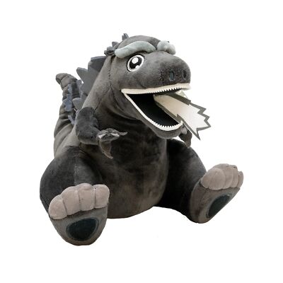 QMx Godzilla Black & White PX ZIPPERMOUTH Plush-image