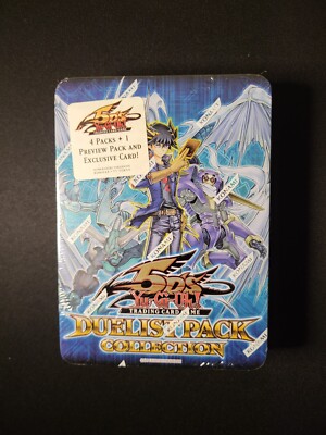 YuGiOh! 5D's Duelist Pack Collection Tin - Yusei, Brand New Factory Sealed-image