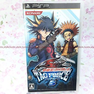 USED PSP Yu-Gi-Oh! 5D's Tag Force 5 53149 JAPAN IMPORT-image