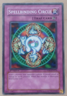 Yu-Gi-Oh Card Spellbinding Circle Trap-image