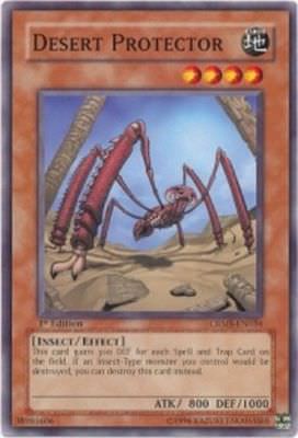 CRMS EN034 1ST ED 3X DESERT PROTECTOR COMMON CARDS-image