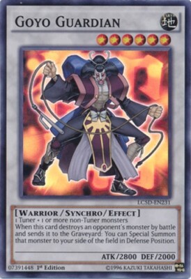 Yugioh! HP Goyo Guardian - LC5D-EN231 - Super Rare - 1st Edition Heavily Played,-image