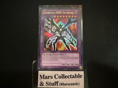 Yugioh Elemental HERO Escuridao YG09-EN001 Ultra Rare Gx Manga Promo MN!-image