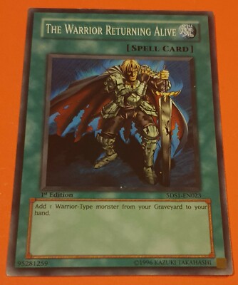 The Warrior Returning Alive - 1st Edition Common - 5D's Starter Deck 2008 - YGO-image