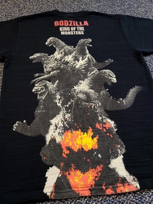 Godzilla Promo Shirt King Of The Monsters Movie Promo Size Medium-image