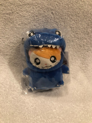 Godzilla-Hamtaro Collaboration Gojiham-kun / Godziham-kun Plush (Blue)-image
