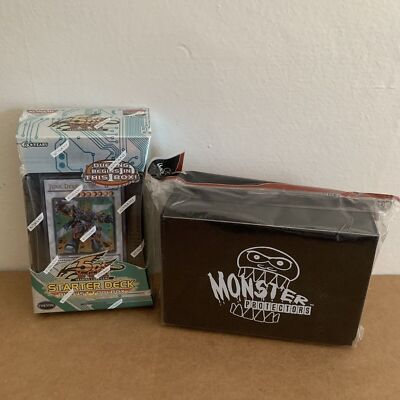 YuGiOh lot Starter Deck 5Ds Duelist Toolbox Monster Double Box Black NEW Sealed-image