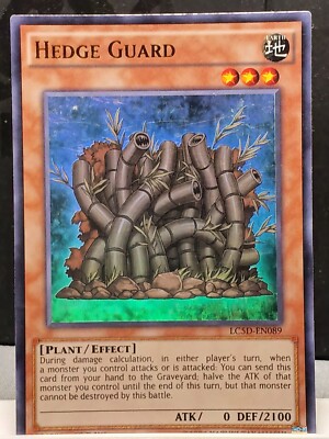 Yu-Gi-Oh! Hedge Guard LC5D-EN089 Ultra Rare 1st Edition Holo Foil -image