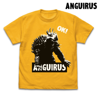 Anguirus OK T-shirt Yellow TOHO Godzilla Store Japanese Character Monster Kaiju-image