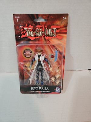 YU-GI-OH! SETO KAIBA Series 1   5” ACTION FIGURE & Card PhatMojo 2020-image