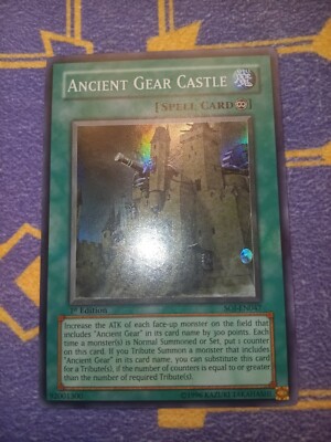 1x Ancient Gear Castle SOI-EN047 Super Rare First Edition VLP-image