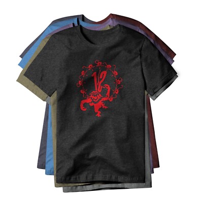 Army Of The Twelve Monkeys Logo : 12 Monkeys Movie, Cotton/Poly Blend Tee-image