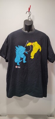 American Red Cross GODZILLA x KONG Movie The New Empire T-Shirt XL Blood-image