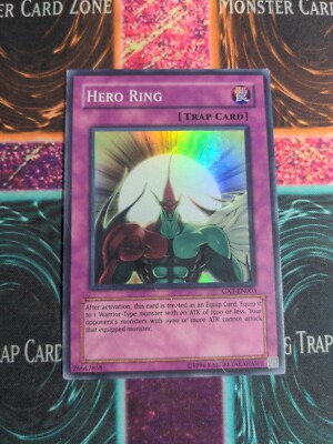 Yu-Gi-Oh! Hero Ring GX1-EN003 Limited Super Rare LP-image