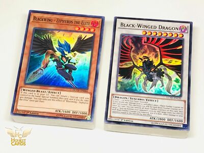 Yugioh 5D's! Complete Crow Hogan Deck! Zephyros the Elite + Blac **HOT** + Bonus-image