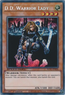 Yu-Gi-Oh! TCG D.D. Warrior Lady Speed Duel GX: Duel Academy Box SGX1-ENE04...-image