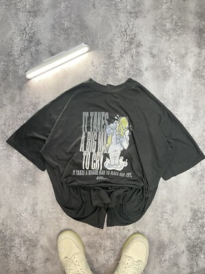 Vintage 90s No Fear Does Not Play Tee STUSSY STYLE VTG Size XL 80s VERY RARE-image