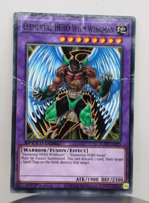 Elemental HERO Wild Wingman - Speed Duel GX: Midterm Paradox (SGX2) - Yu-Gi-Oh-image